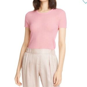 ATM Cashmere light weight cashmere short sleeve top size XS